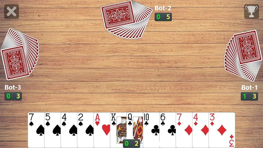 Callbreak League - Card Game (Колбрик Лига)  [МОД Бесконечные монеты] Screenshot 3