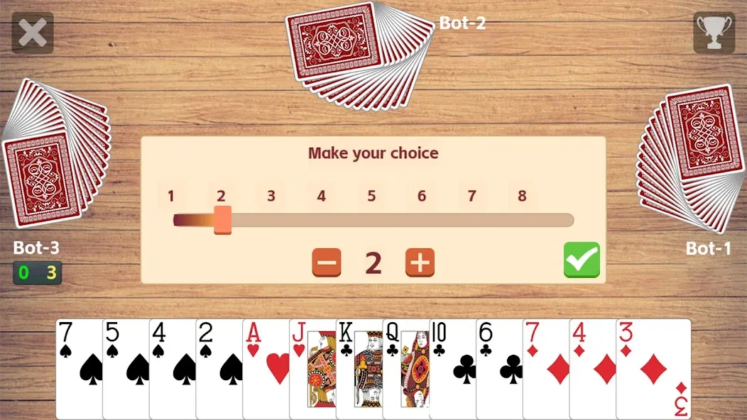 Callbreak League - Card Game (Колбрик Лига)  [МОД Бесконечные монеты] Screenshot 4