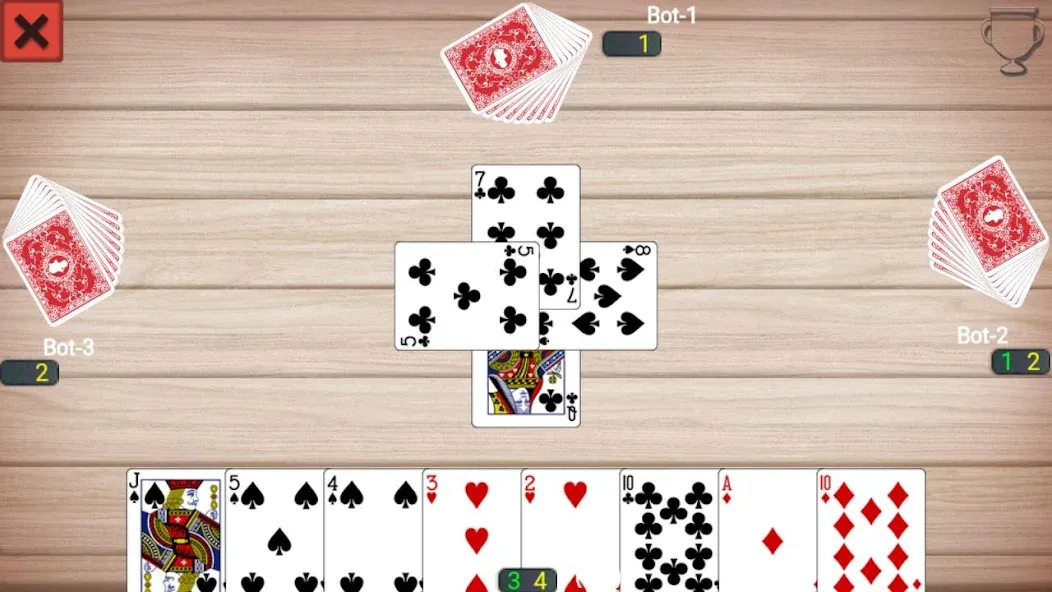 Callbreak Master - Card Game (Коллбрейк Мастер)  [МОД Бесконечные деньги] Screenshot 5