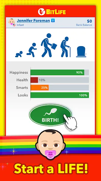 BitLife - Life Simulator (БитЛайф)  [МОД Меню] Screenshot 1