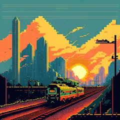 Скачать взломанную Train. Station. Railroad. (Трейн Кликер)  [МОД Unlimited Money] - стабильная версия apk на Андроид