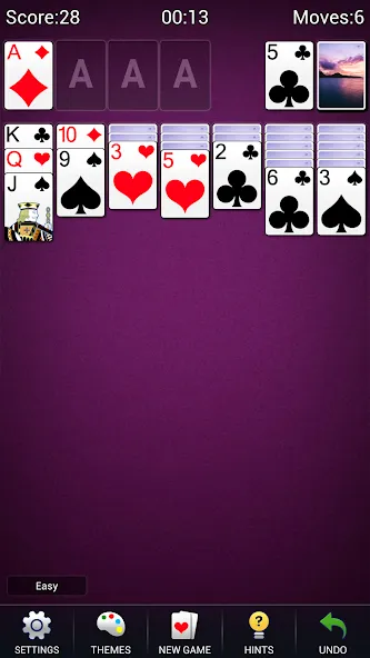 Solitaire -Klondike Card Games  [МОД Все открыто] Screenshot 3