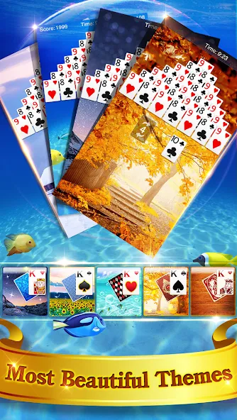 Pyramid Solitaire  [МОД Unlocked] Screenshot 4