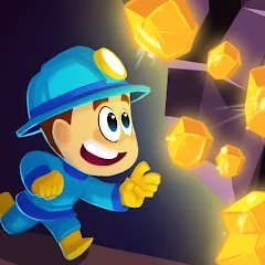 Скачать взломанную Mine Rescue: Gold Mining Games (Майн Рескью)  [МОД Много монет] - полная версия apk на Андроид