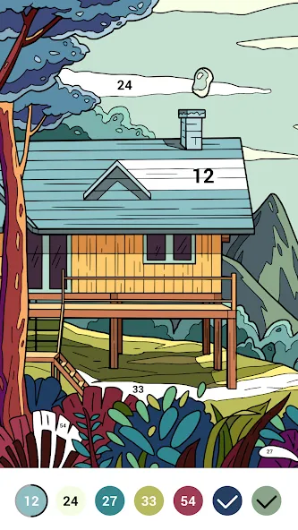 Casual Color - Color by Number  [МОД Все открыто] Screenshot 3