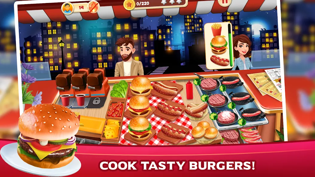 Cooking Mastery: Kitchen games  [МОД Все открыто] Screenshot 1