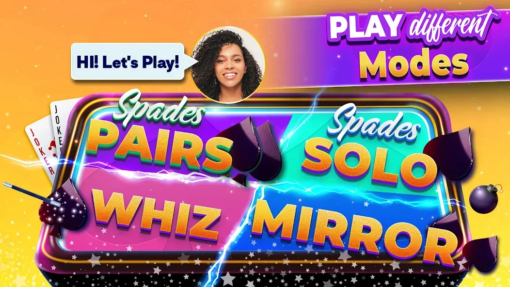 VIP Spades - Online Card Game (ВИП Спейдс)  [МОД Все открыто] Screenshot 1