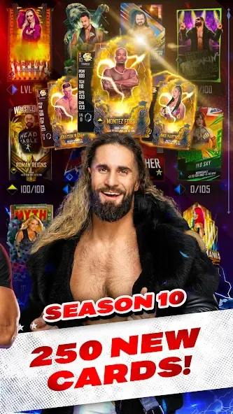 WWE SuperCard - Battle Cards (ВВЕ СуперКард)  [МОД Mega Pack] Screenshot 2