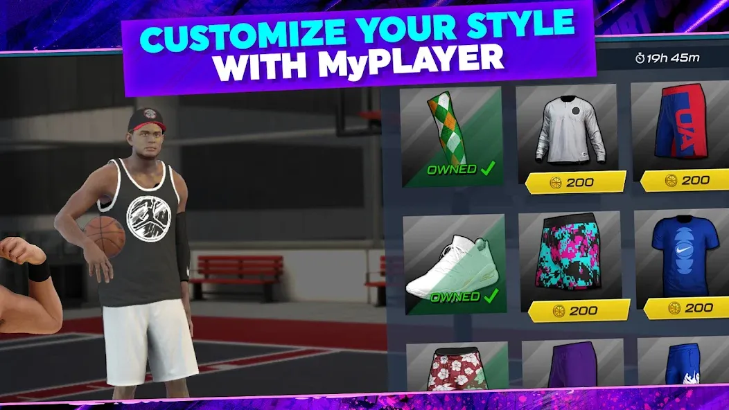 NBA 2K Mobile Basketball Game (НБА 2 Мобайл)  [МОД Много монет] Screenshot 2