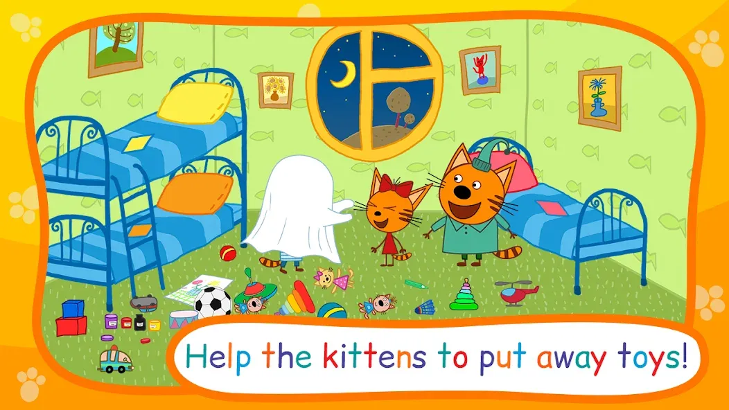 Kid-E-Cats: Bedtime Stories  [МОД Бесконечные деньги] Screenshot 1