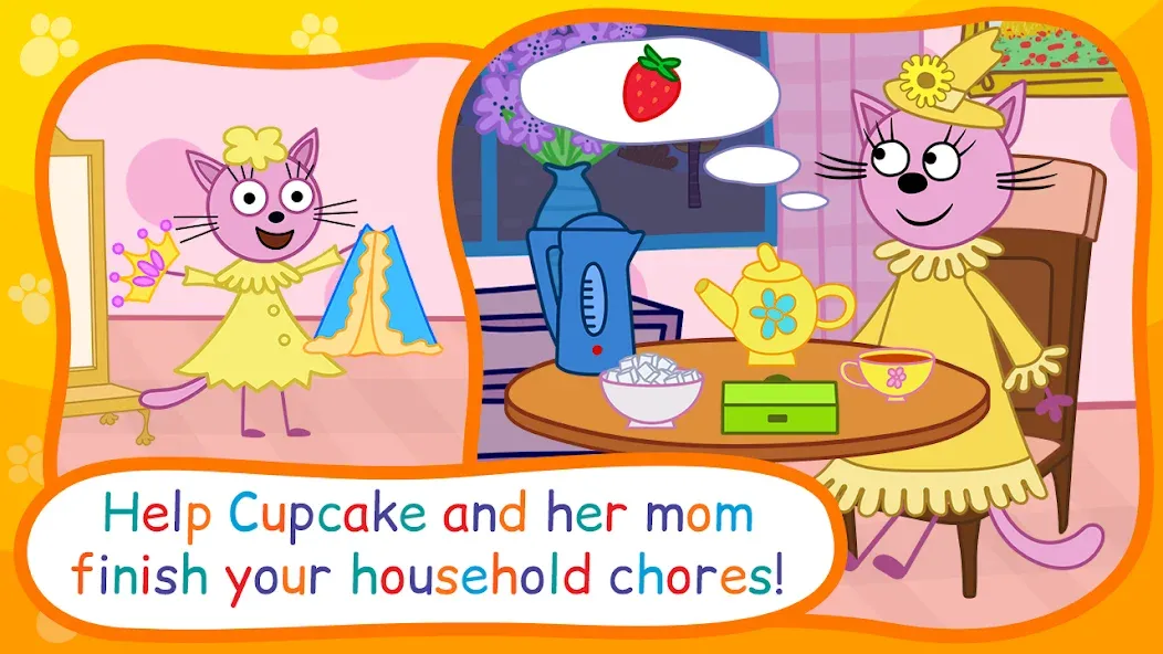 Kid-E-Cats: Bedtime Stories  [МОД Бесконечные деньги] Screenshot 3