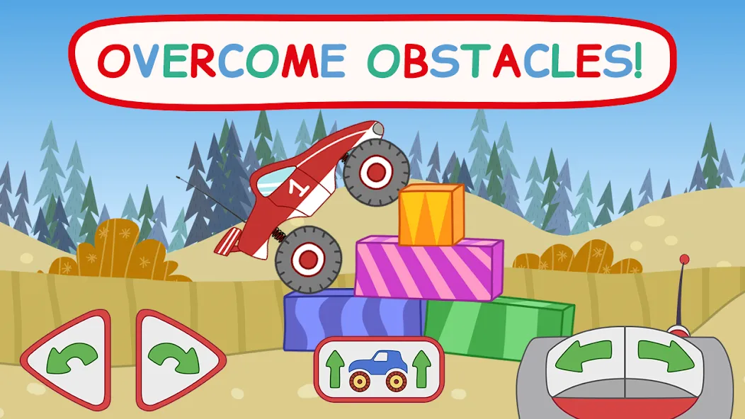 Kid-E-Cats: Kids Monster Truck  [МОД Много монет] Screenshot 3