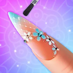 Скачать взломанную Nail Salon - Nails Spa Games (Нейл Салон)  [МОД Бесконечные монеты] - последняя версия apk на Андроид