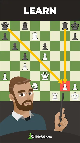 Chess - Play and Learn  [МОД Бесконечные деньги] Screenshot 5