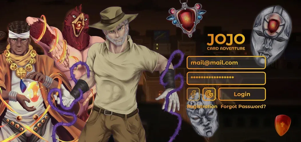 JOJO: Card Adventure－TCG & CCG (Джоджо)  [МОД Unlocked] Screenshot 2