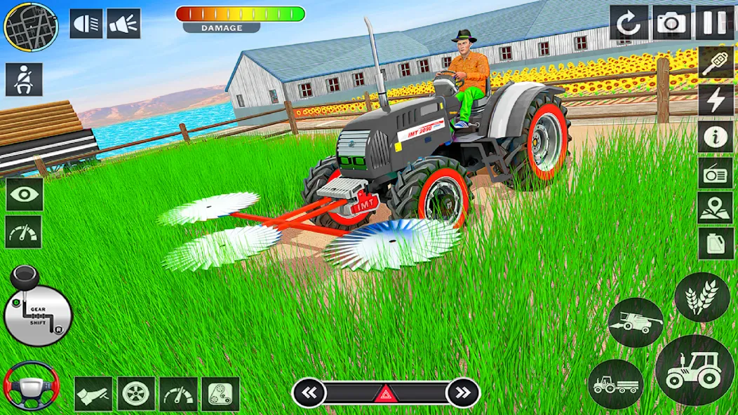 Big Tractor Farming Simulator (Биг Трактор Фарминг Симулятор)  [МОД Unlimited Money] Screenshot 4