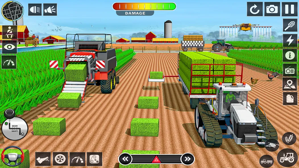 Big Tractor Farming Simulator (Биг Трактор Фарминг Симулятор)  [МОД Unlimited Money] Screenshot 5