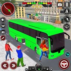 Скачать взлом City Bus Simulator 3D Bus Game (Симулятор городского автобуса 3D  игра   )  [МОД Mega Pack] - стабильная версия apk на Андроид