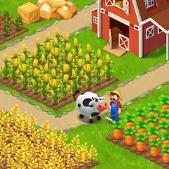 Взломанная Farm City: Farming & Building (Фарм Сити)  [МОД Бесконечные деньги] - последняя версия apk на Андроид