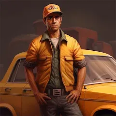 Скачать взломанную Taxi Driver - Crazy Taxi Games (Таксист)  [МОД Mega Pack] - стабильная версия apk на Андроид