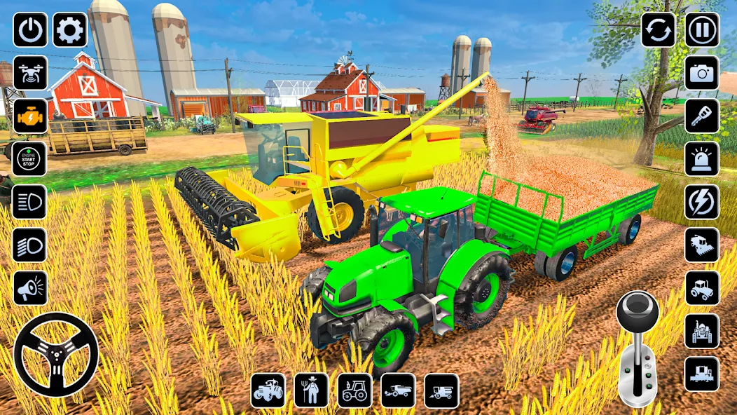 Farming Games & Tractor Games  [МОД Unlimited Money] Screenshot 4