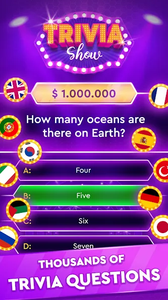 Trivia Show: TV Word Quiz Game  [МОД Меню] Screenshot 1