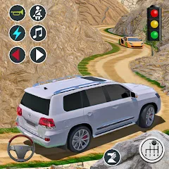 Скачать взломанную Mountain Climb 4x4 Car Games (Маунтин Клайм 4х4 игры на машинах)  [МОД Меню] - полная версия apk на Андроид