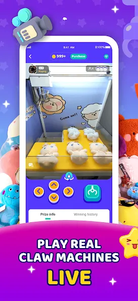 Claw Eden - Real Claw Machine (Клоу Эден)  [МОД Бесконечные деньги] Screenshot 1