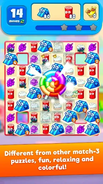 Sugar Heroes - match 3 game  [МОД Unlimited Money] Screenshot 1