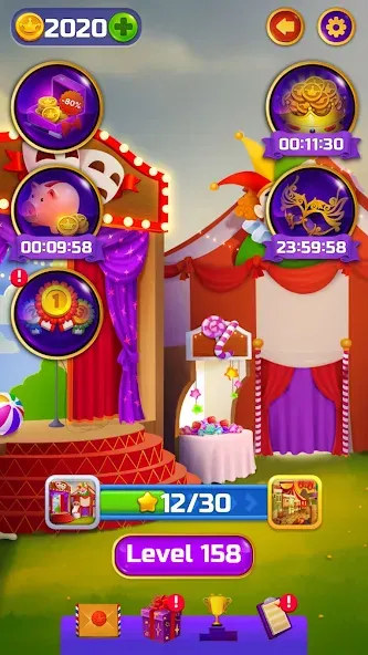 Circus Words: Magic Puzzle  [МОД Mega Pack] Screenshot 5