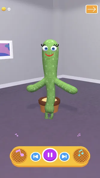 Talking Cactus (Токинг Кактус)  [МОД Unlimited Money] Screenshot 2