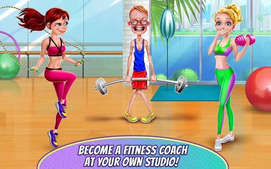 Fitness Girl - Dance & Play  [МОД Mega Pack] Screenshot 2