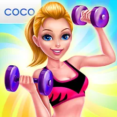 Взломанная Fitness Girl - Dance & Play  [МОД Mega Pack] - полная версия apk на Андроид