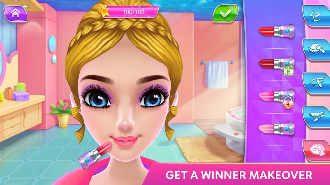 Gymnastics Superstar Star Girl  [МОД Много монет] Screenshot 3