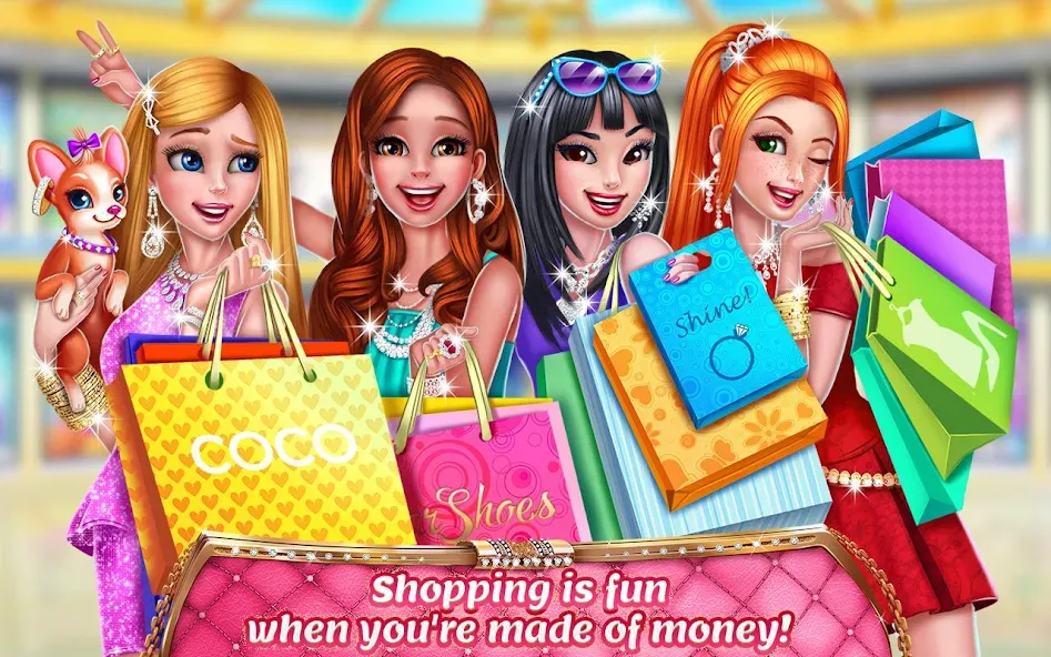 Rich Girl Mall - Shopping Game  [МОД Много денег] Screenshot 5