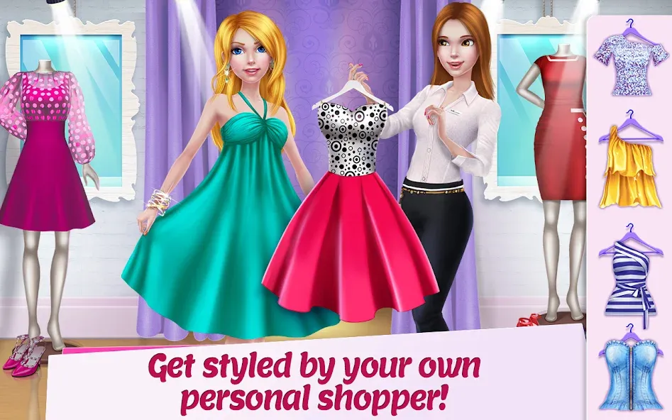 Shopping Mall Girl: Chic Game  [МОД Меню] Screenshot 3