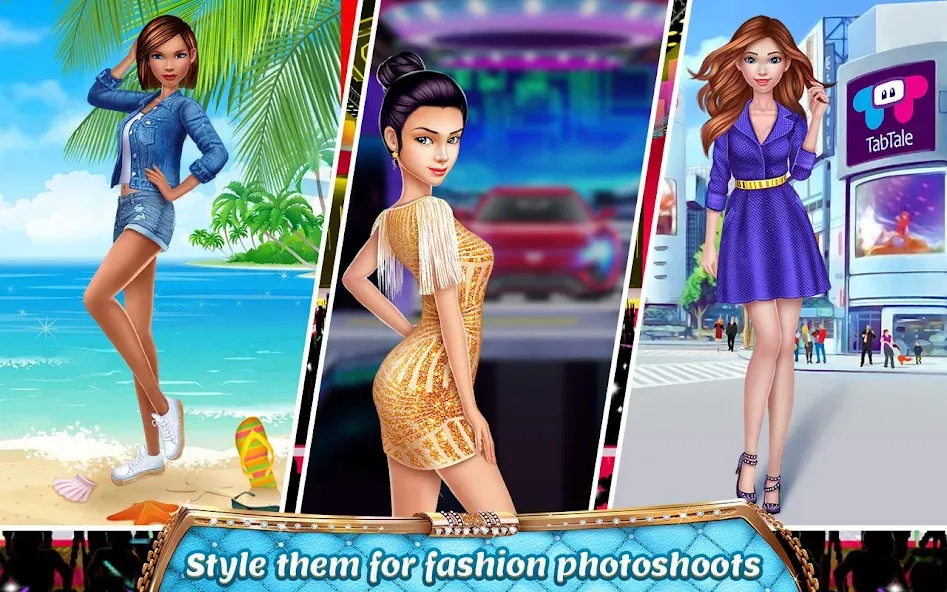 Stylist Girl: Make Me Fabulous  [МОД Menu] Screenshot 1