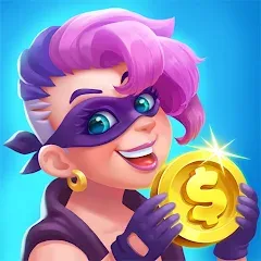 Взлом Coin Gangster - Spin Master (Коин Гангстер)  [МОД Все открыто] - стабильная версия apk на Андроид