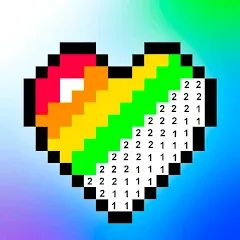 Взлом Pixel Art book・Color by number  [МОД Unlocked] - полная версия apk на Андроид