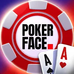 Скачать взломанную Poker Face: Texas Holdem Poker (Покер Фейс)  [МОД Много монет] - полная версия apk на Андроид