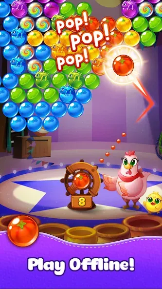 Bubble CoCo : Bubble Shooter (Бабл Коко)  [МОД Все открыто] Screenshot 5