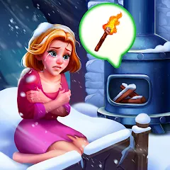 Взломанная Dream Family - Match 3 Games (вит Кранч)  [МОД Unlocked] - стабильная версия apk на Андроид