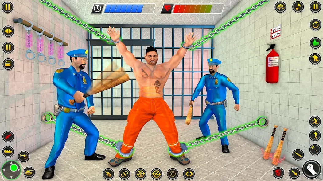 Grand Jail Prison: Escape Game (Гранд Джейл Призон)  [МОД Mega Pack] Screenshot 3