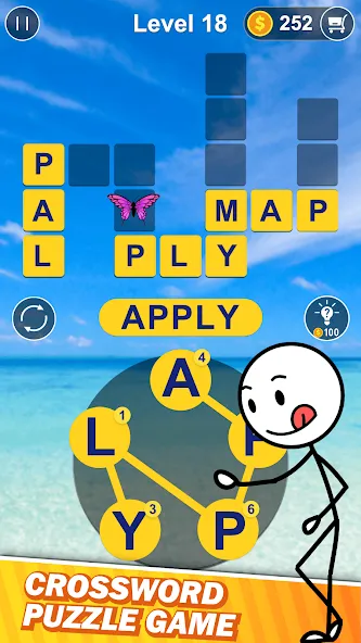 Word Connect - Word Search (Уорд Коннект)  [МОД Бесконечные деньги] Screenshot 3