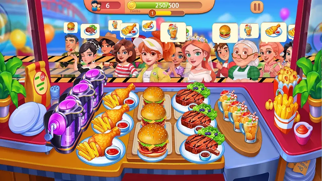 Cooking Journey: Cooking Games (Кукинг Джерни)  [МОД Unlimited Money] Screenshot 1