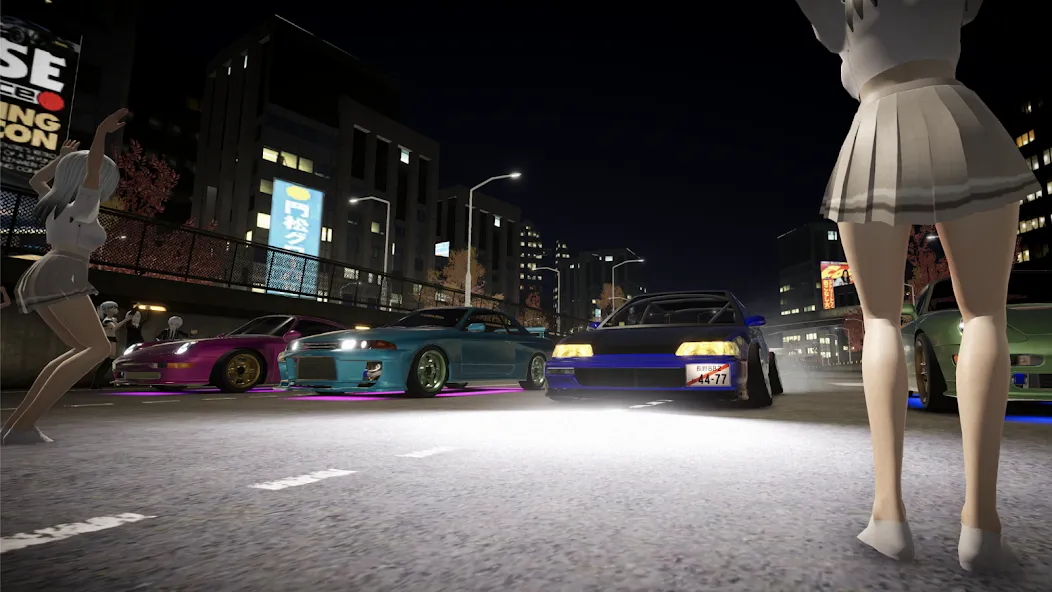 Kanjozokuレーサ Racing Car Games  [МОД Все открыто] Screenshot 2