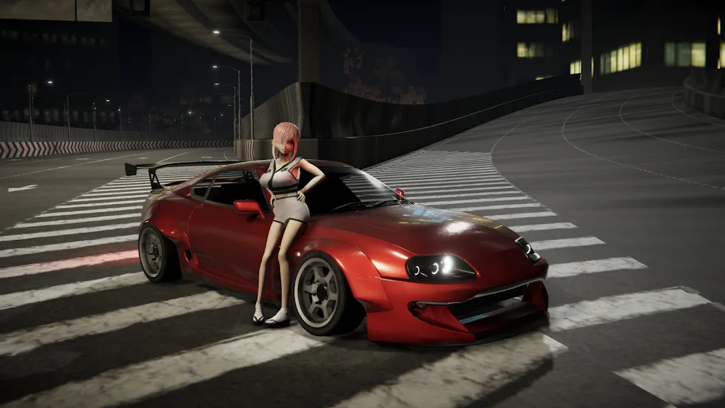 Kanjozokuレーサ Racing Car Games  [МОД Все открыто] Screenshot 4
