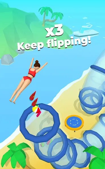 Flip Jump Stack!  [МОД Бесконечные деньги] Screenshot 1