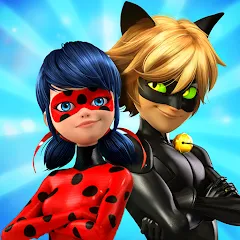 Скачать взлом Miraculous Ladybug & Cat Noir  [МОД Бесконечные деньги] - стабильная версия apk на Андроид