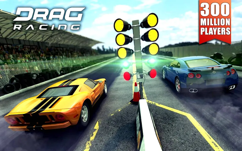 Drag Racing (Драгрейсинг)  [МОД Бесконечные монеты] Screenshot 4